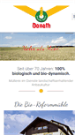 Mobile Screenshot of donath-muehle.de